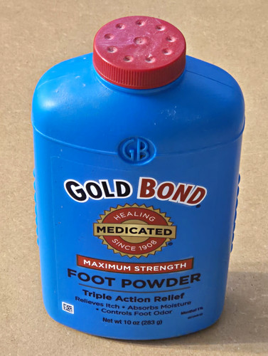 Gold bond talc medicated - gold,